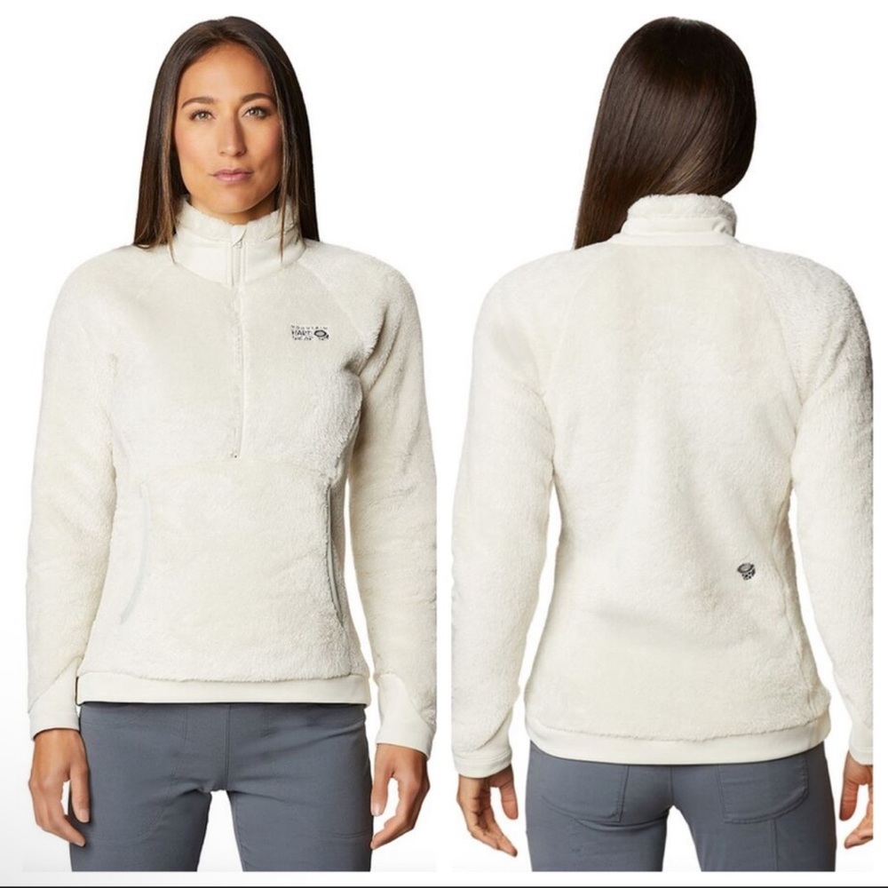 Mountain Hardware Monkey Fleece Pullover 1/2 Zip in Stone